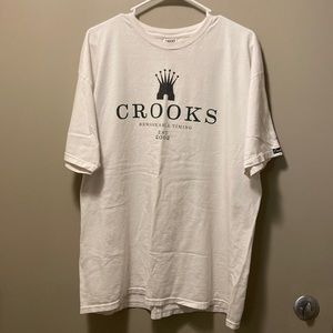 Crooks white tshirt